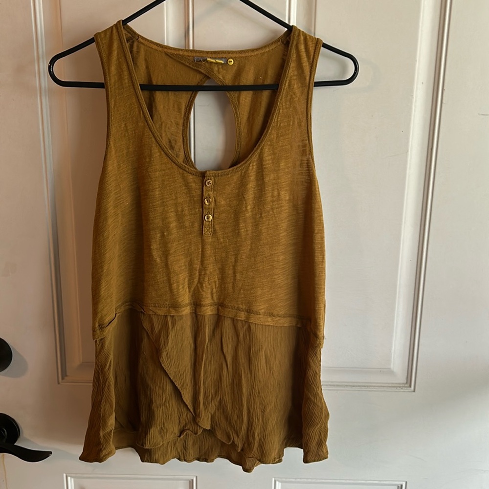 Anthropologie, small -sleeveless shirt